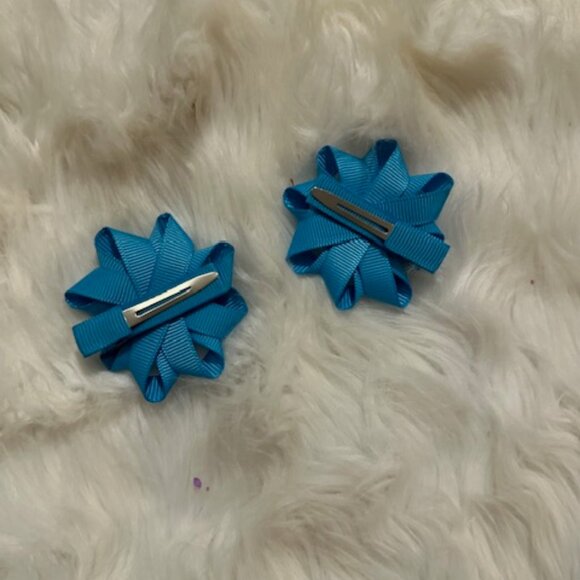 Bundle (8) of 3" Ribbon Flower Bows  3B8003  Handmade NWT Boutique - Picture 4 of 9